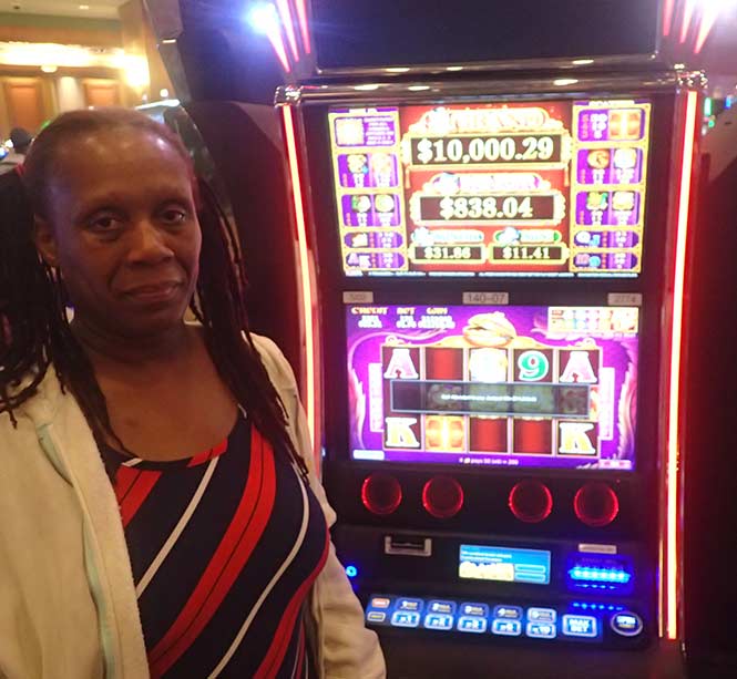Jackpot Winner Gladys Victoria Anderson