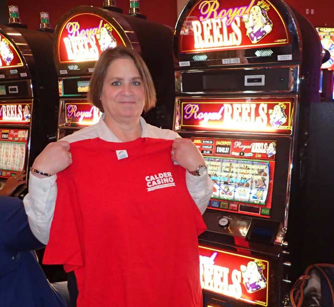 Jackpot Winner Lourdes Pares smiling