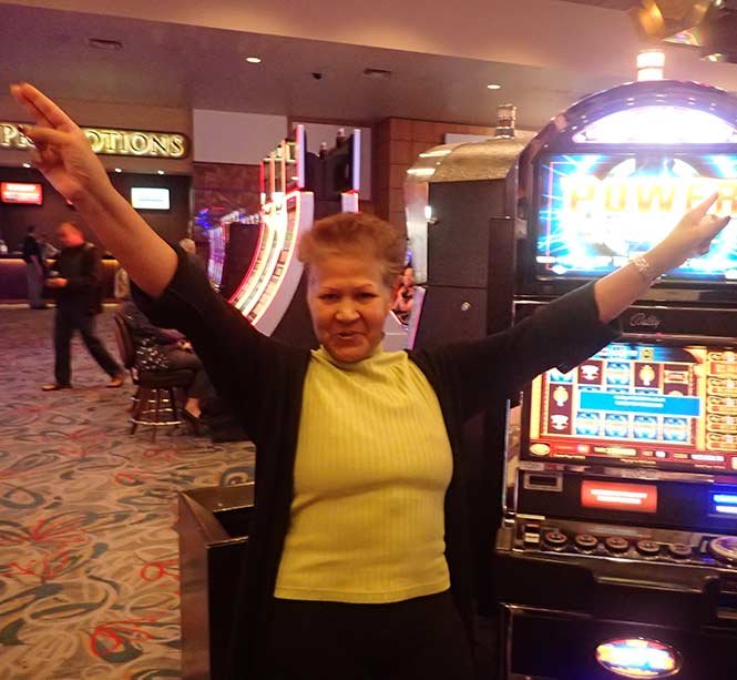 Jackpot Winner Vera Persaud smiling