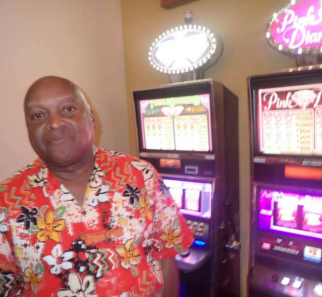 Jackpot Winner Edmond Collins smiling