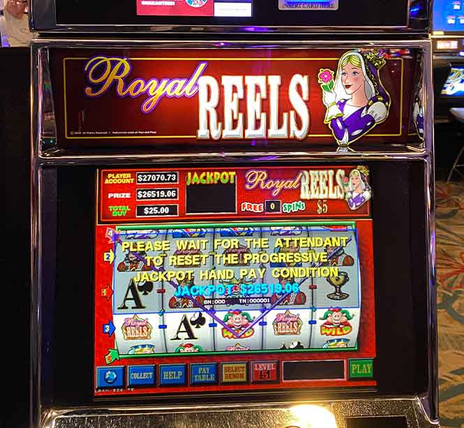 Royal Reels Winner earned $26k