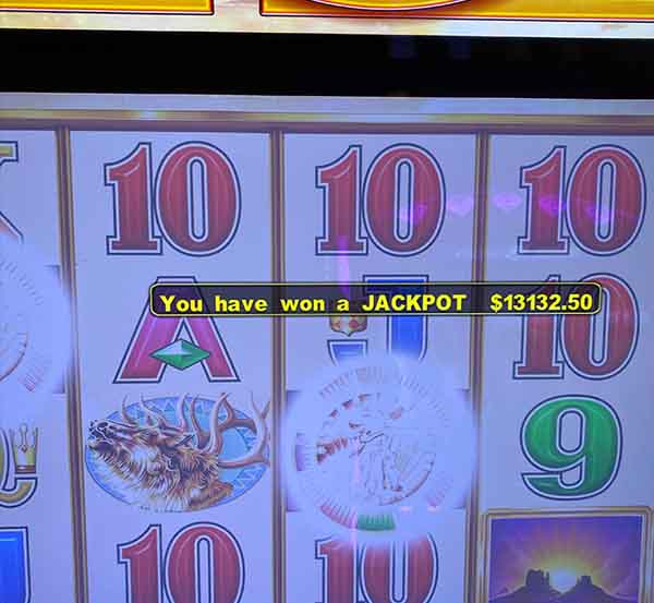 $13,132.50 jackpot won at Calder Casino