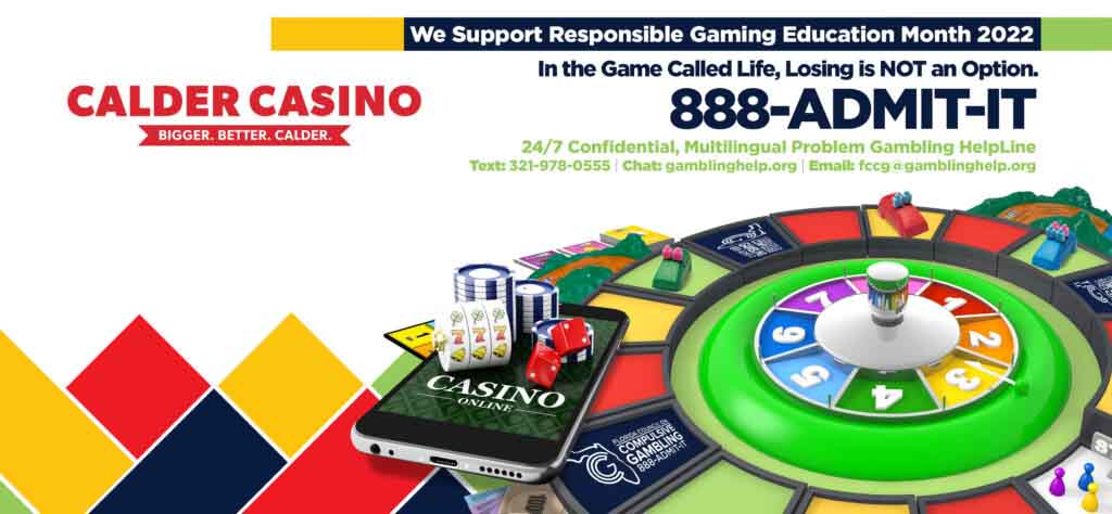 Responsible Gaming Education month  at Calder Casino